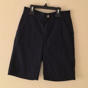 Boys Navy E-Land Shorts Size 8